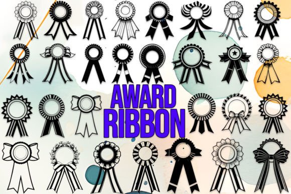 Award Ribbon Font for Web Design