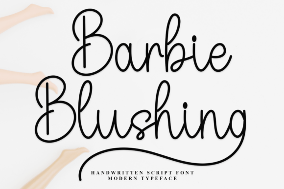 Barbie Blushing Font Review: A Delicate Script for Branding