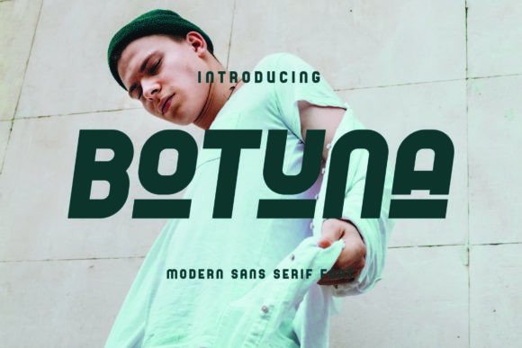 Botuna: A Modern Sans Serif Typeface