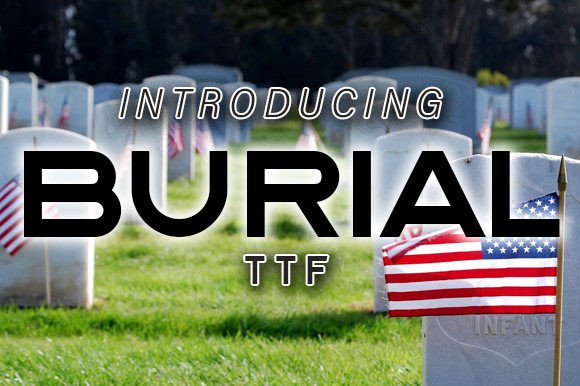 Burial Typeface: Bold Sans Serif Fonts for Campaigns