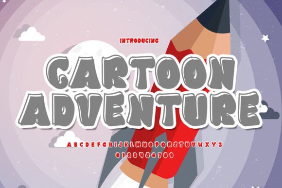 Cartoon Adventure Font for Web Design