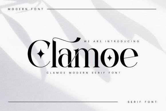 Clamoe: A Timeless Serif Font