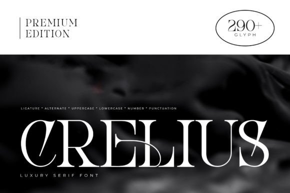 Crelius: A Stylish Serif for Campaigns