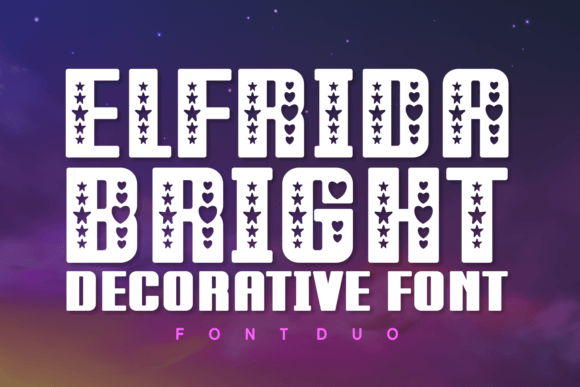 Designing with Elfrida Bright: A Decorative Font for Editorial Magic