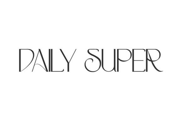 Elevate Your Brand with the Daily Super Typeface