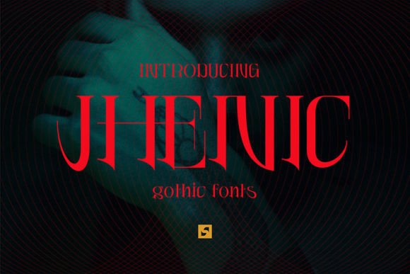 Jhenic: A Bold Blackletter for Designers