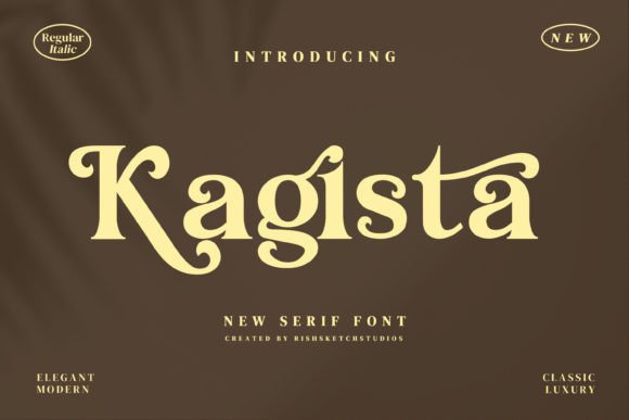 Kagista: Elegant Serif for Web Design