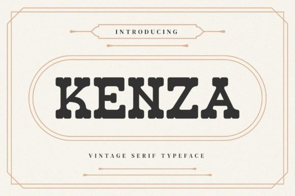 Kenza Review: A Serif with Soul for Modern Branding
