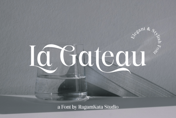 La Gateau: A Sweet Serif for Premium Branding
