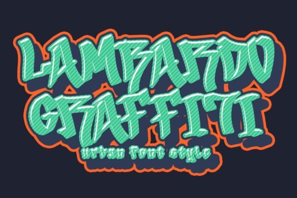 Lambardo Graffiti: A Bold Font for Digital Marketing