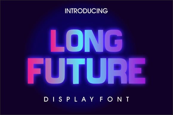 Long Future: A Bold Display Font for Editorial Impact