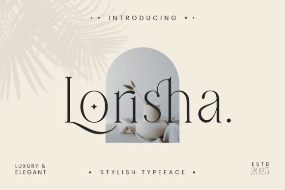 Lorisha: A Stylish Serif Font