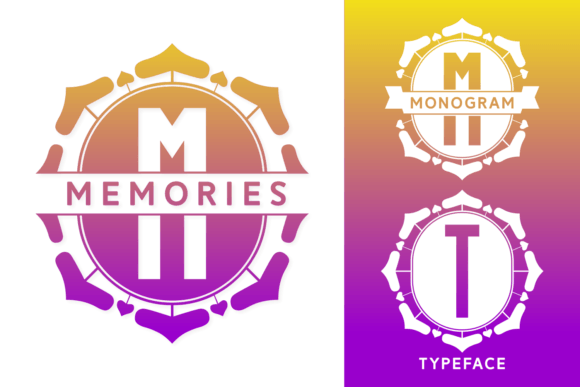 Memories Monogram: The Typeface for Timeless Branding