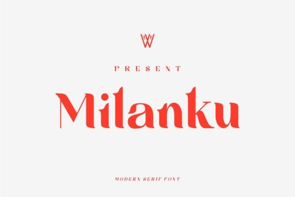 Milanku: A Clean Sans Serif Typeface for Editorial Design