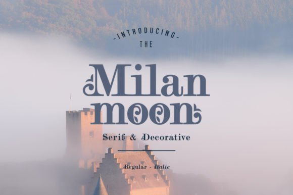 Milanmoon: The Elegant Serif Font for Handmade Brands
