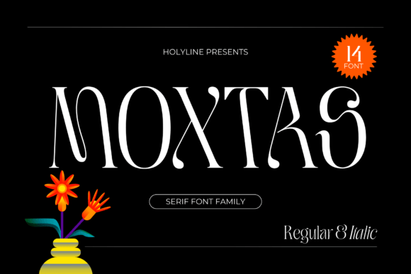 Moxtas: The Elegant Serif Font for Small Business Branding