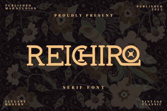 Reichiro: A Bold Serif for Modern Brand Identity
