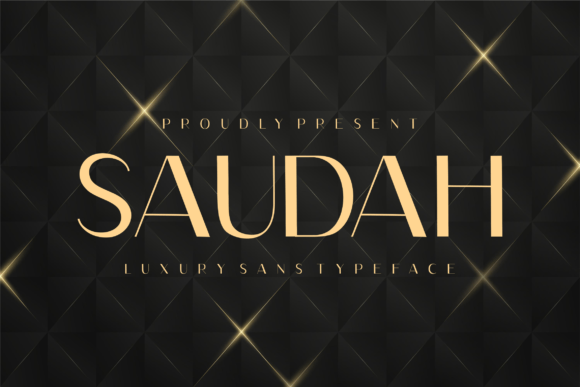 Saudah Font Review: Elevating Web Design with Luxury