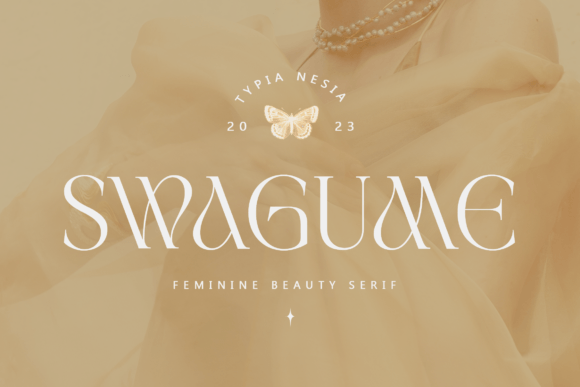 Swagume: A Serif Font for Elegant Campaigns