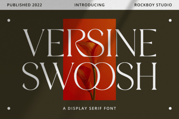 Versine Swoosh: A Stylish Display Font