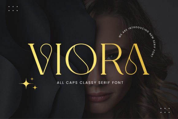 Viora: A Refined Serif Typeface for Editorial Design