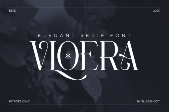 Vloera: A Serif Font for Creative Makers